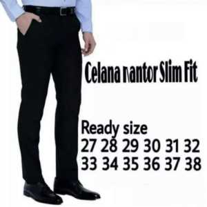 Celana panjang/Pria slimfit/premium/formalcelana kantor