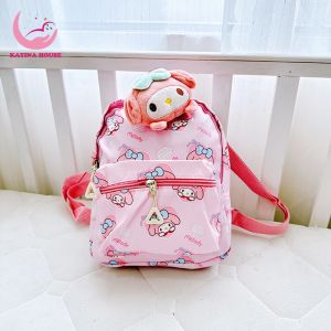 Ba lô cho bé đi nhà trẻ mẫu giáo nhiều họa tiết Sanrio dễ thương