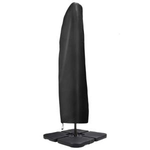 Durable 420D Oxford Fabric Parasol Cover with Zip Waterproof and Weather Resistance Fit Most Umbrellas