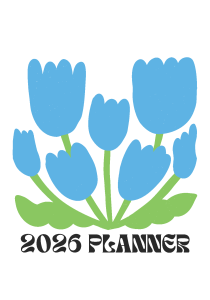 AMBREPH: POCKET PLANNER 2026 FLOWERS EDITION l A6 PAPER ORGANIZE SCHEDULE HANDY