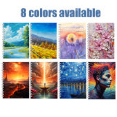 Fanvin A5 Spiral Notebook 1 Bundle 10pcs Composition Notebook