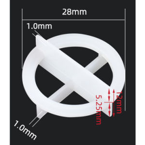 100pcs T-Cross Alat Perata Keramik - Reuseable Tile Nat Spacer