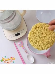 💖In Stocks💖Cute Cartoon Ramen Bowl With Handle  Instant Noodle Soup Rice Bowl  Covered Food Bowl Container