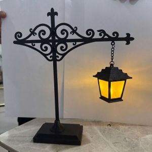 IEFE5 Warm LED Library Bookshelf Lantern Ghost Pumpkin Vintage Halloween Reading Light Book Light Decorative Bookshelf Lantern Light Home Decor