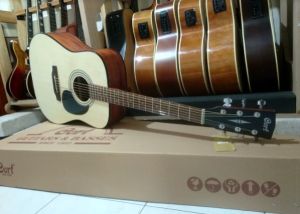 Gitar Cort Original AD 810 Akustik Elektrik Tunner HSY 400 T Senar String Cort Original AD 810 OP Premium Asli
