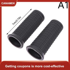 【CANAMEK 】 1Pair Bicycle Grips Mountain Handlebars Gloves Non-slip Rubber Grips Long And Short Cycling Equipment Bicycle Turn Handle Grips