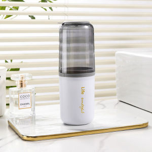 🥑Nico.33🥑 กระบอกใส่แปรงสีฟัน และกล่องใส่สบู่ แบบพกพา สีสันสดใส สำหรับการเดินทาง