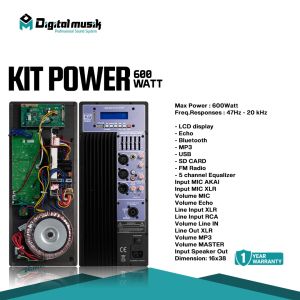Kit Power Speaker Aktif 12 - 15 Inch Import - Digital Musik