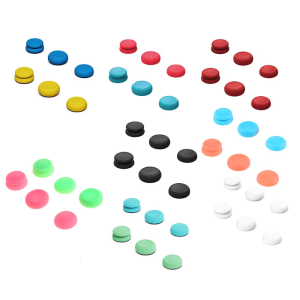 6 gói chỗ đặt ngón cái Mũ bảo vệ Bìa silicon mềm phím điều khiển cho trường hợp phù hợp cho Lite điều khiển thumbstick cho ca