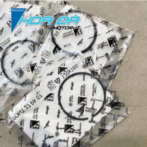 Bộ Xéc măng (1°+2°+3° Cava) và Pitton (Piston) Cao cấp Piaggio Vespa 2v/2vie 3v/3viget Máy 150cc - Cos 0 và Cos 1