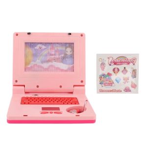 (HÀNG SẴN-GIAO NGAY)Laptop đồ chơi cho bé có nhạc chạy film sẵn cho bé ham học hỏi