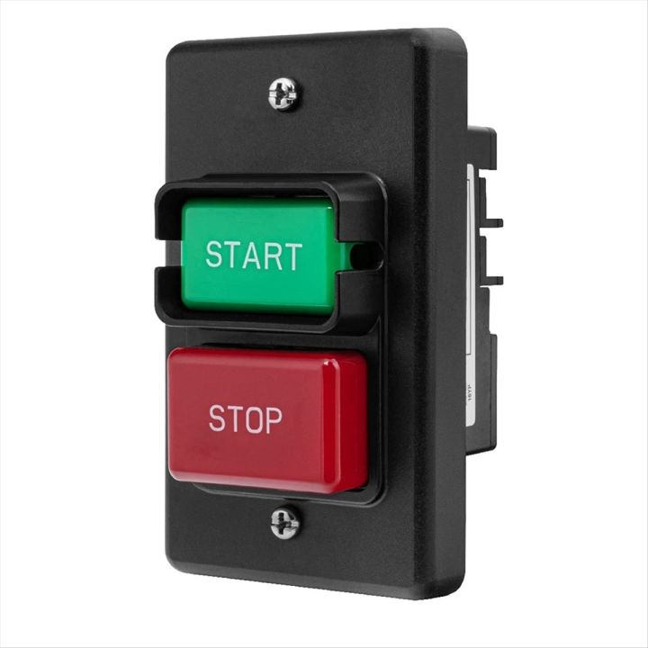 120V/230V Dual Voltage Single Phase on/Off Switch, 3HP, Fits Table Saw ...