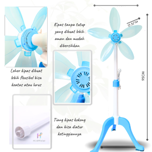 Kipas Angin berdiri Kencang(mini stand fan)/ Super Hemat No Noise Hemat Daya Listrik Aman Tanpa Tutup Mudah dibersihkan buat rumah tangga kipas fortable tinggi disesuaikan kipas lantai meja/lantai