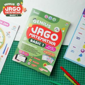 Genius Jago Matematika Basic 1 Visi Mandiri | Buku Belajar Matematika