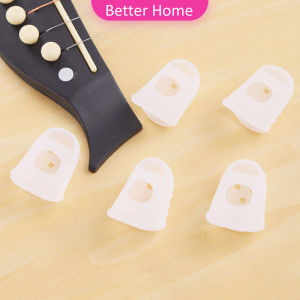 Better ปลอกนิ้วซิลิโคนกันเจ็บนิ้ว สำหรับกีตาร์ เบส อูคูเลเล่ 1ชุด 5 ชิ้น fingerstall