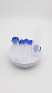 50/100 Pcs 15/50 mL Plastic Centrifuge Tubes with Blue Screw Caps Graduated Mark Laboratory Use