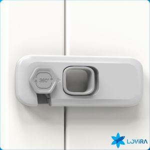 LoviRa Multi functional self-adhesive safety lock child proof cabinet door refrigerator lock buckle