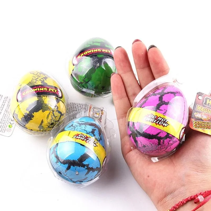 Hatching dinosaur egg growing pet best sale toy