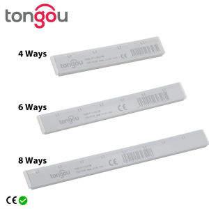 1 Pole 4 ways 6 ways 8 ways Pin Type Copper Busbar for Distribution Box Circuit Breaker MCB Connector Breaker Combing