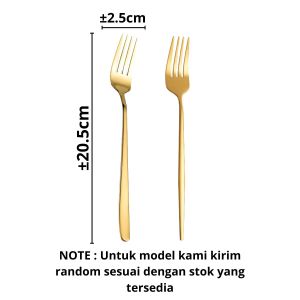 Sendok Garpu Korea Sujeo / Alat Makan Korean Panjang Spoon Fork Gagang Panjang Bahan Tebal Cutlery Stainless Steel Anti Karat Peralatan Makan Traveling Unik Premium Berkualitas Kualitas Bagus - GP Mall