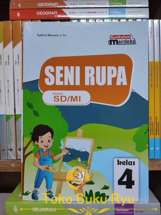 Buku Seni Rupa Kelas 4 SD Diknas Kurikulum Merdeka | Lazada Indonesia