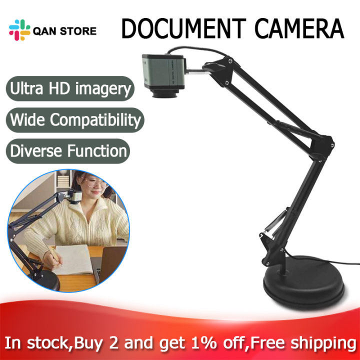 Teacher Document Camera,8 Megapixel Autofocus USB Document Camera for