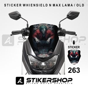stiker whiensield - visor - tameng - variasi motor n max old - lama gambar keren 257 - 264