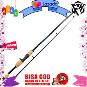 BAYAR DI TEMPAT- [ COD ] Joran Pancing Carbon Fiber Telescopic 2 Segments 1.8M