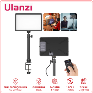 ULANZI VIJIM K12 (2500K-9000K) - HÀNG CHÍNH HÃNG - Bộ đèn LED đi kèm Giá đỡ & Điều khiển từ xa