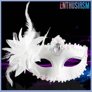 【Enthusiasm】🌟🌟【Hot Sale】🎈 หน้ากากเจ้าหญิงฮาโลวีนหน้ากากลิลลี่ขนาดใหญ่หน้ากากปาร์ตี้เจ้าหญิงเซ็กซี่