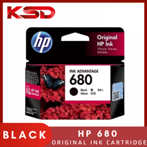 HP 680 BLACK INK / TRI COLOR COLOUR INK CARTRIDGE ORIGINAL HP680 - F6V27AA/F6V26AA