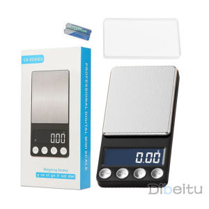 Timbangan Digital Akurasi 0.01g max 500g Emas Obat USB Rechargeable Permata Bumbu Dapur Masak Mas