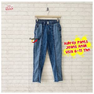 Audrey Pants Jeans Anak Perempuan Usia 6-11 Tahun Fashionly