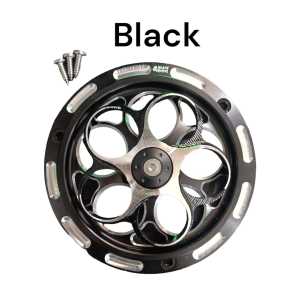 Cover Fan Spinner Full CNC Cover Pelindung Kipas Spinner CNC Universal Untuk All Matic  Model Flower LR55