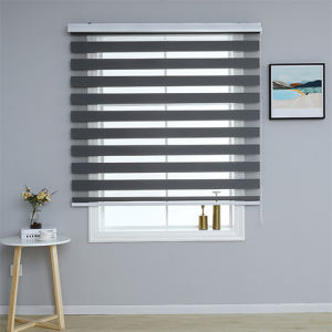 Zebra Roller Blinds Venetian Blinds 60-180cm Width 160cm Height Polyester Double-sided Sheer Option: 60/80/100/120/140/150/180cm Width Living Room & Office