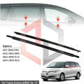 TOYOTA ESTIMA PREVIA ACR30 ACR50 GSR50 MOULDING DOOR GLASS SEAL RUBBER OUTER STRIP WINDOW GETAH TINGKAP. 