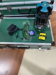 MÁY LAZE CÂN BẰNG BẮN CỐT 5 TIA XANH HÀNG BÓNG LED LASER SIÊU SÁNG CAO CẤP +Bảo hành Toàn Quốc 12 tháng