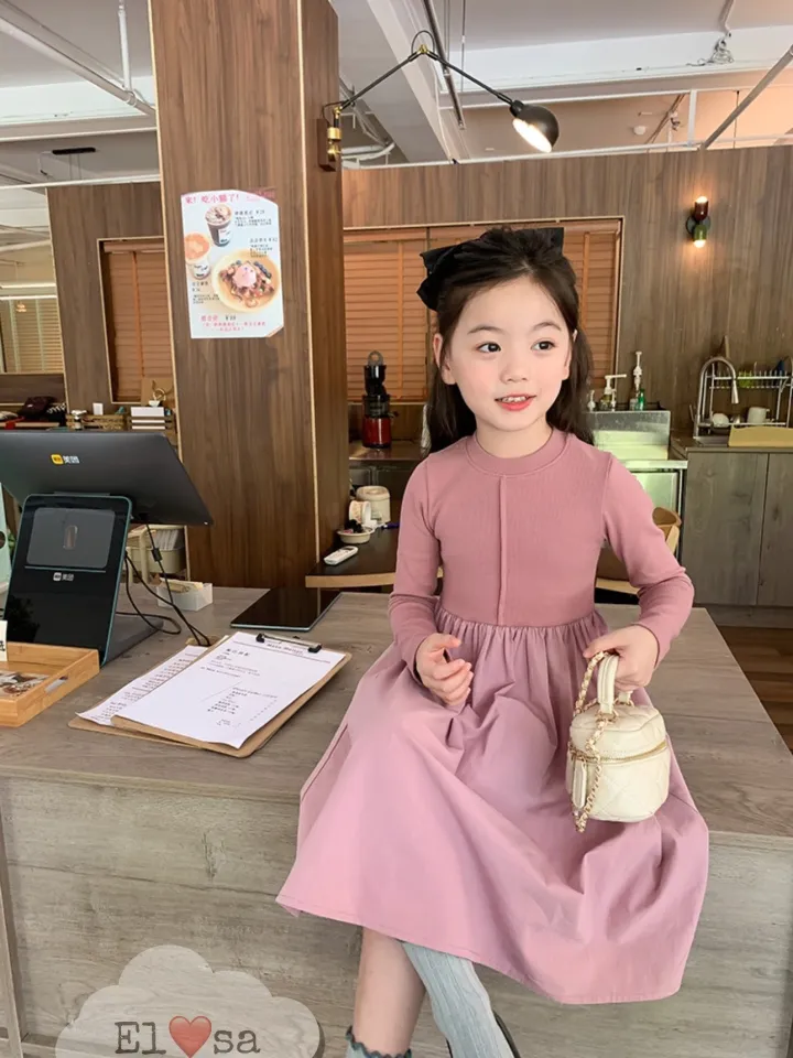 Váy cho bé gái Bí Kids kẻ 2 màu siêu xinh cho bé 1 2 3 4 5 6 7 tuổi, đầm  công chúa cổ bèo chất cotton mềm mát cho bé | Shopee Việt Nam