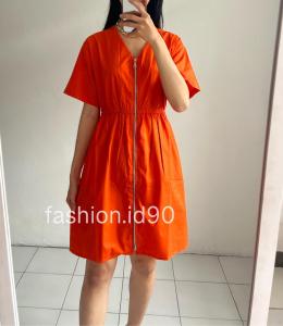 ZRA SLETING DRESS/ DRES ZRA PREMIUM KATUN POPLIN 1121