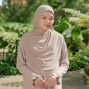 Hijab Instan Hafiya – Jersey Albata Premium Anti Kusut Nyaman & Elegan Menutup dagu