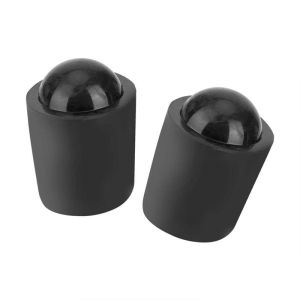 Pool Cue Tip Covers - 2-Pack Rubber Protection for Cue Sticks Essential Billiards Accessories for Game Play Enhancement