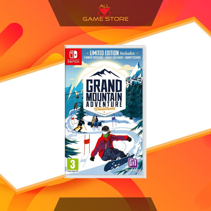 Nintendo Switch Grand Mountain Adventure Wonderlands Limited