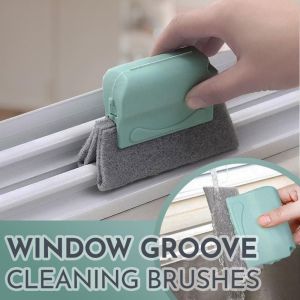 (E7 STORE)Creative Groove Cleaning Brush Magic Window Door Track Cleaning Brush Window Sliding Brush窗槽刷门窗凹槽清洁缝隙刷