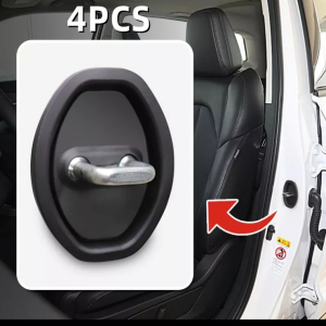 4pcs Cover Penutup Kunci Pintu Mobil Silikon Cover Door Lock Lindungi Pintu Mobil Anda