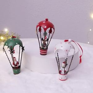 Christmas Iron Decorative Mailbox House - Indoor/Outdoor Bar & Shop Window Display Props