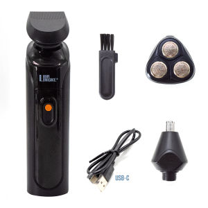 Mesin Alat Cukur Elektrik 3 In 1 Multifungsi Jenggot Rambut Cukur Bulu Hidung Hair Clipper 6188