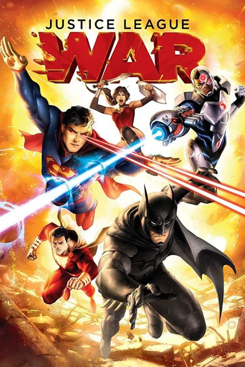 BLURAY English Anime Cartoon Justice League War 1080p Full