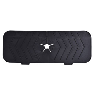 YESPERY Sink Splash Guard Washable Faucet Dish Drying Mat Faucet Absorbent Mat Silicone Faucet Drip Catcher Kitchen & Bathroom Sink Accessories