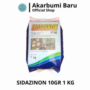 SIDAZINON 10GR KEMASAN 1 KG PENGENDALI HAMA TANAMAN TEBU