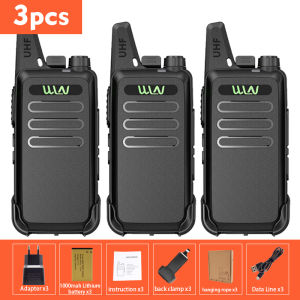 HT Walkie Talkie WLN C1 UHF Handy Talky Two way Radio C1 400-470Mhz 16 Channel Walkie Talkie 3/12 Unit